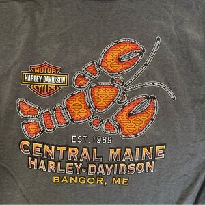 Maine lobster Harley-Davidson Maine Gray men’s xl